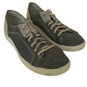 Ahnu Black and Tan Sneakers